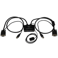 Miniatura 1 de 2PORT CABLE KVM WITH VGA USB