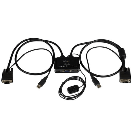 2PORT CABLE KVM WITH VGA USB - Imagen 1 de 7 2PORT CABLE KVM WITH VGA USB - Imagen 1 de 7