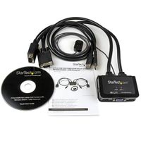 Miniatura 2 de 2PORT CABLE KVM WITH VGA USB