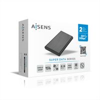 Miniatura 4 de Caja aisens para disco duro externo 2.5 usb 3.1 negro ASE-2525B