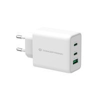 Miniatura 1 de CARGADOR DE PARED QUICK CHARGE 3.0   PD  2 PUERTO USB-C  1 PUERTO USB-A CONCEPTRONIC ALTHEA 65W