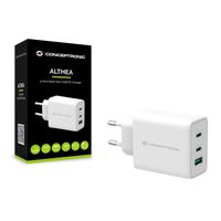 Miniatura 5 de CARGADOR DE PARED QUICK CHARGE 3.0   PD  2 PUERTO USB-C  1 PUERTO USB-A CONCEPTRONIC ALTHEA 65W