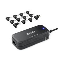 Miniatura 2 de CARGADOR AUTOMATICO TOOQ 90W 2USB 12PUNTAS