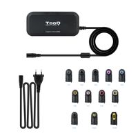 Miniatura 6 de CARGADOR AUTOMATICO TOOQ 90W 2USB 12PUNTAS
