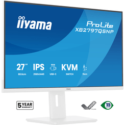 MONITOR IIYAMA XB2797QSNP-W1 27" IPS LCD  ProLite 27" IPS 2560 x 1440 HDMI Altavoces