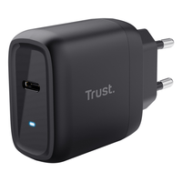 Miniatura 1 de CARGADOR USB GAN TRUST MAXO 45W 1xUSB-C INCLUYE CABLE USB-C 2m COLOR NEGRO