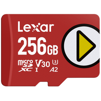Miniatura 1 de LEXAR 256GB PLAY MICROSDXC UHS-I CARDS, UP TO 205MB/S READ, 140MB/S WRITE, C10 A2 V30 U3