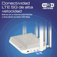Miniatura 3 de Keenetic Hero 5G Router Wifi6 Mesh 4xG 1x2.5G 2SIM