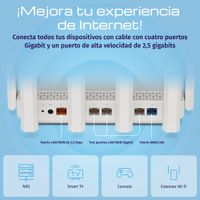 Miniatura 6 de Keenetic Hero 5G Router Wifi6 Mesh 4xG 1x2.5G 2SIM
