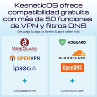Miniatura 8 de Keenetic Hero 5G Router Wifi6 Mesh 4xG 1x2.5G 2SIM