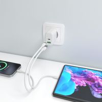 Miniatura 6 de AISENS - CARGADOR GaN 45W, 1xUSB-C PD3.0 QC4.0, 1xUSB-A QC3.0, BLANCO