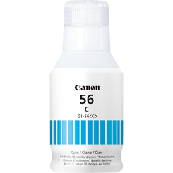 CONSUMIBLE CANON CYAN GI-56 BOTELLA