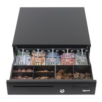 Miniatura 6 de iggual Cajón Portamonedas IRON-35 42cm 5+6 negro
