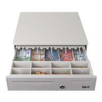 Miniatura 1 de iggual Cajón Portamonedas IRON-50W 42cm 5+8 blanco