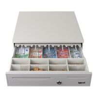 Miniatura 3 de iggual Cajón Portamonedas IRON-50W 42cm 5+8 blanco