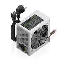 Miniatura 2 de AISENS - FUENTE ALIMENTACION ATX 500W CON CABLE DE ALIMENTACION OEM, PLATA
