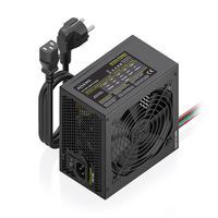 Miniatura 1 de AISENS -  FUENTE ALIMENTACION ATX 500W CON CABLE DE ALIMENTACION OEM, NEGRA