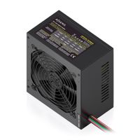 Miniatura 3 de AISENS -  FUENTE ALIMENTACION ATX 500W CON CABLE DE ALIMENTACION OEM, NEGRA