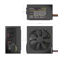 Miniatura 4 de AISENS - FUENTE ALIMENTACION ATX 500W OEM, NEGRA