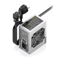 Miniatura 2 de AISENS - FUENTE ALIMENTACION SFX 500W CON CABLE DE ALIMENTACION OEM, PLATA