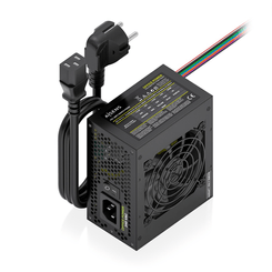 AISENS - FUENTE ALIMENTACION SFX 500W CON CABLE DE ALIMENTACION OEM, NEGRA