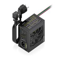 Miniatura 2 de AISENS - FUENTE ALIMENTACION SFX 500W CON CABLE DE ALIMENTACION OEM, NEGRA