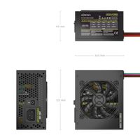 Miniatura 4 de AISENS - FUENTE ALIMENTACION SFX 500W OEM, NEGRA