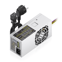 Miniatura 1 de AISENS - FUENTE ALIMENTACION TFX 500W CON CABLE DE ALIMENTACION OEM, PLATA