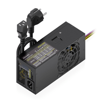 Miniatura 1 de AISENS - FUENTE ALIMENTACION TFX 500W CON CABLE DE ALIMENTACION OEM, NEGRA