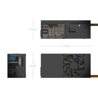 Miniatura 4 de AISENS - FUENTE ALIMENTACION TFX 500W OEM, NEGRA