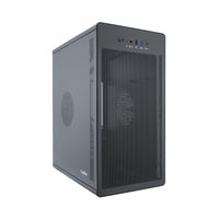 Miniatura 3 de Caja COOLBOX  COOLBOX CAJA MATX M100 USB-C 3.2 GEN1 FULL METAL MESH S/FTE  Negro