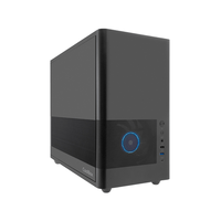 Miniatura 1 de Caja COOLBOX  COOLBOX CAJA MATX MP2 NEGRA USB-C 3.2 GEN1 VENTILADOR 120 PWM FULL METAL S/FTE  Negro