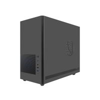 Miniatura 4 de Caja COOLBOX  COOLBOX CAJA MATX MP2 NEGRA USB-C 3.2 GEN1 VENTILADOR 120 PWM FULL METAL S/FTE  Negro