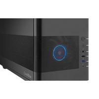 Miniatura 7 de Caja COOLBOX  COOLBOX CAJA MATX MP2 NEGRA USB-C 3.2 GEN1 VENTILADOR 120 PWM FULL METAL S/FTE  Negro
