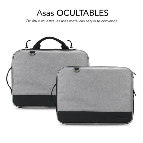 MALETIN PORTATIL SUBBLIM ADVANCE 13,3 - 14´´ GREY - Imagen 5 de 7 MALETIN PORTATIL SUBBLIM ADVANCE 13,3 - 14´´ GREY - Imagen 5 de 7