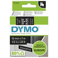 Miniatura 2 de D1 - CINTAS DYMO 12MMX7M BLANC/NEG