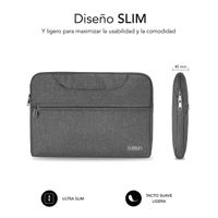 Miniatura 5 de MALETIN PORTATIL SUBBLIM BUSINESS 15.6" SLEEVE GREY