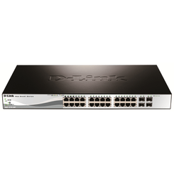 D-Link DGS-1210-28P/E Switch 24xGb PoE 4xSFP Combo