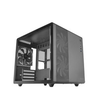 Miniatura 1 de CAJA COMPACTA MICROATX TACENS MARS GAMING MCM PRO BLACK FRONTAL MESH DISE??O CUBE 3xVENTILADORES 1