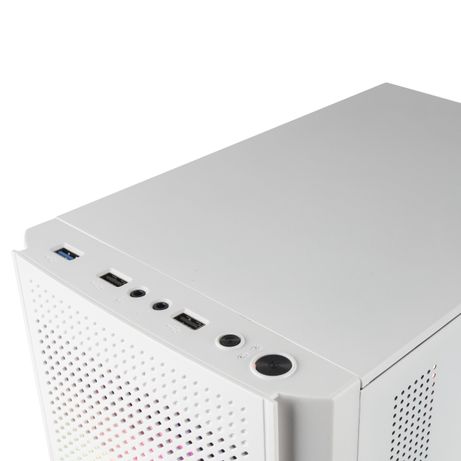 Caja MARS GAMING MC300W Caja PC Micro ATX Cristal Templado 3xVentilador FRGB BlancoRGB Blanco - Imagen 4 de 7 Caja MARS GAMING MC300W Caja PC Micro ATX Cristal Templado 3xVentilador FRGB BlancoRGB Blanco - Imagen 4 de 7