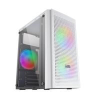 Miniatura 6 de Caja MARS GAMING  MC300W Caja PC Micro ATX Cristal Templado 3xVentilador FRGB BlancoRGB Blanco