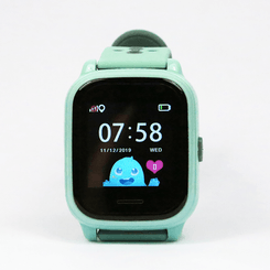 LEOTEC SMARTWATCH Kids ALLO GPS anti-pérdida verde (Pantalla 1.3 IPS Táctil Color-GPS-Llamadas-Cámara-IP67)