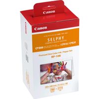 Miniatura 2 de PAPEL + TINTA CANON RP-108 PARA SELPHY CP1300
