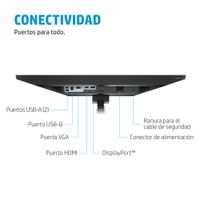 Miniatura 5 de HP Monitor de videoconferencia FHD HP E24mv G4   23.8" LCD IPS Full HD HDMI VGA Altavoces