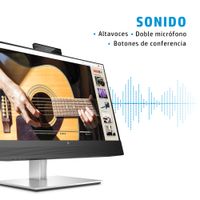 Miniatura 11 de HP Monitor de videoconferencia FHD HP E24mv G4   23.8" LCD IPS Full HD HDMI VGA Altavoces