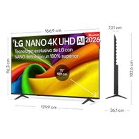 Miniatura 3 de TELEVISOR LED LG 75NU850B6LA.AEU SMART TV 75" 4K