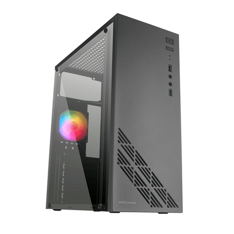 MARS GAMING Caja MC100 ATX 1X FRGB USB 3.0 Black - Imagen 1 de 7 MARS GAMING Caja MC100 ATX 1X FRGB USB 3.0 Black - Imagen 1 de 7