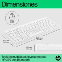 Miniatura 14 de HP 350 WHT COMPACT MULTI-DEVICE KBD
