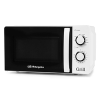 Miniatura 1 de HORNO MICROONDAS CON GRILL ORBEGOZO MIG2130 20 LITROS BLANCO