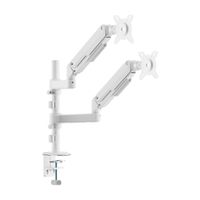 Miniatura 4 de AISENS Soporte de Mesa Eco Contrapeso Giratorio e Inclinable para Monitor TV 9KG  3 Pivotes  2 Brazos  de 17  32   Negro